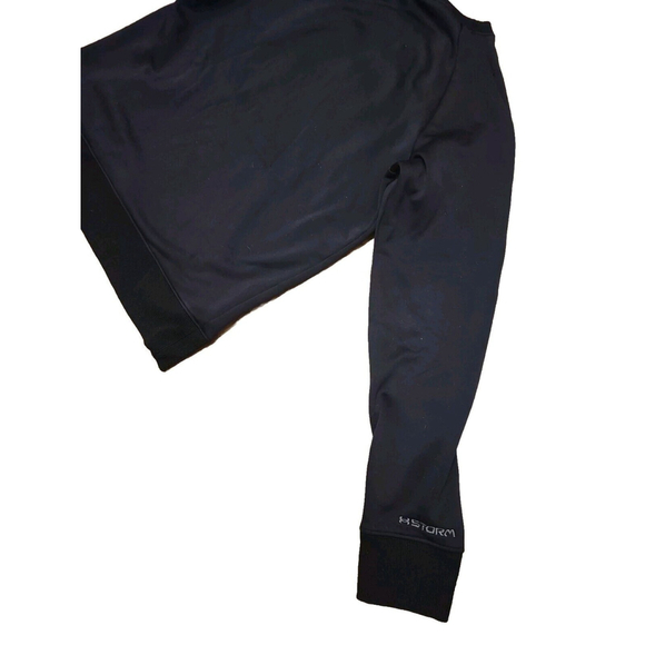 Under Armour Hoodie Womens Black Pink Sweatshirt UnderArmor Excellent Cond READ - Picture 6 of 9